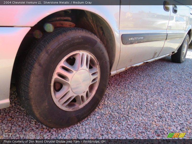 Silverstone Metallic / Medium Gray 2004 Chevrolet Venture LS