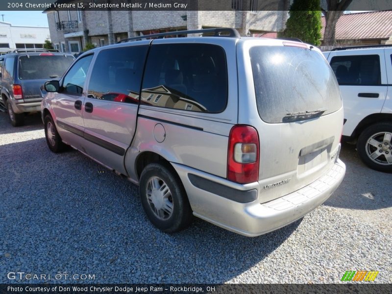 Silverstone Metallic / Medium Gray 2004 Chevrolet Venture LS