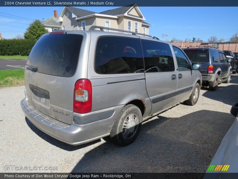 Silverstone Metallic / Medium Gray 2004 Chevrolet Venture LS