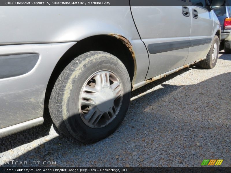 Silverstone Metallic / Medium Gray 2004 Chevrolet Venture LS