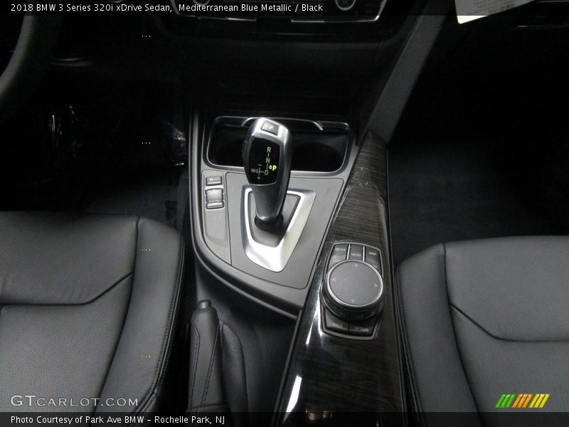 Mediterranean Blue Metallic / Black 2018 BMW 3 Series 320i xDrive Sedan