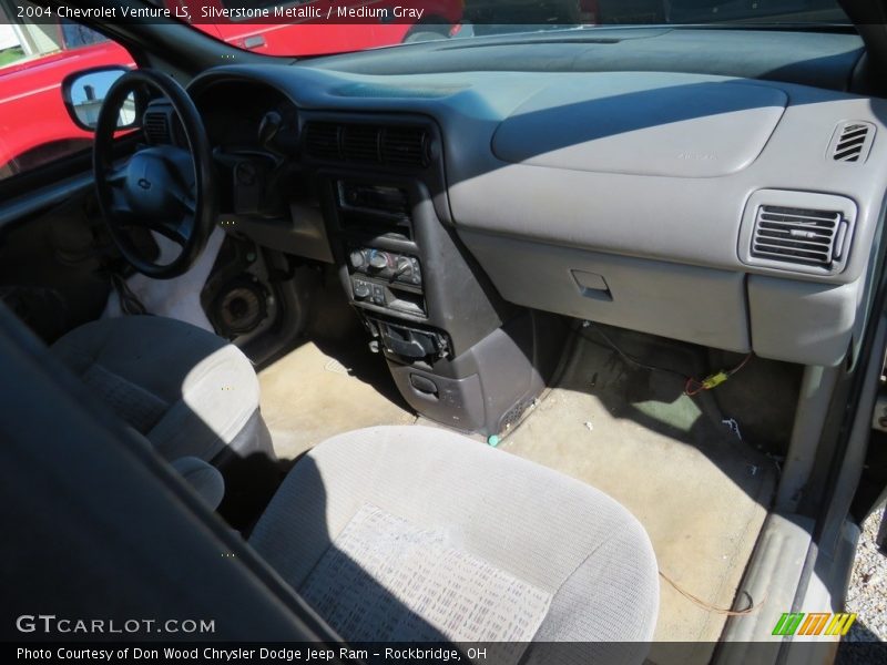 Silverstone Metallic / Medium Gray 2004 Chevrolet Venture LS
