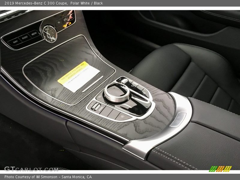 Polar White / Black 2019 Mercedes-Benz C 300 Coupe