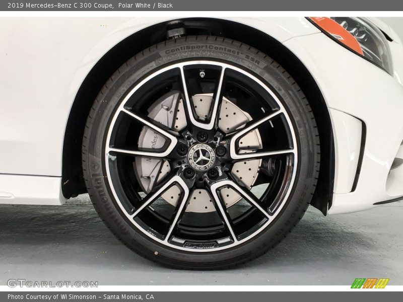 Polar White / Black 2019 Mercedes-Benz C 300 Coupe