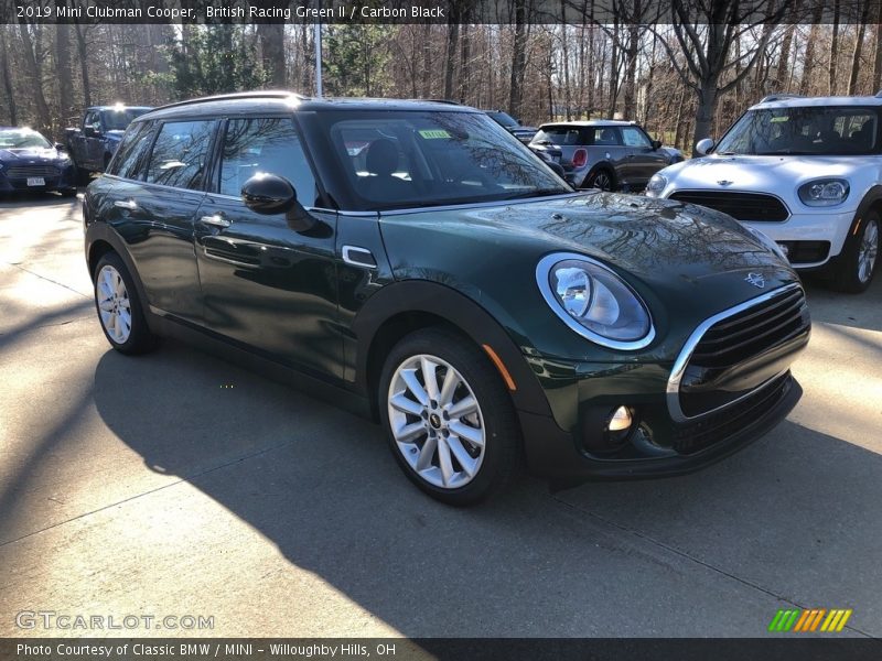 British Racing Green II / Carbon Black 2019 Mini Clubman Cooper