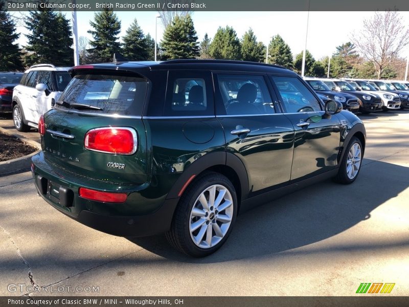 British Racing Green II / Carbon Black 2019 Mini Clubman Cooper