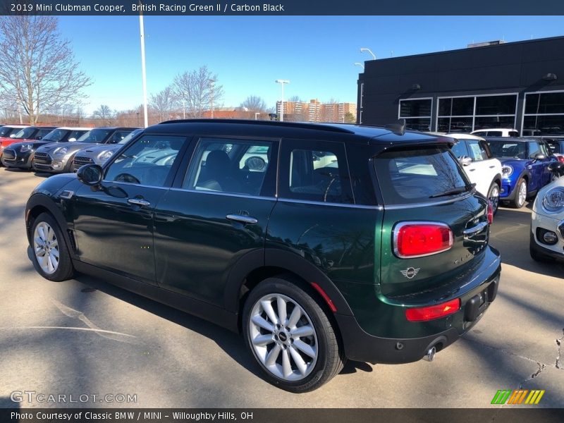 British Racing Green II / Carbon Black 2019 Mini Clubman Cooper
