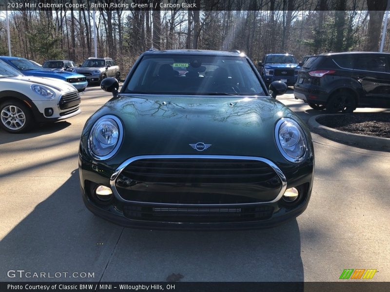 British Racing Green II / Carbon Black 2019 Mini Clubman Cooper