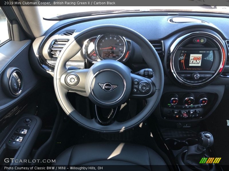 British Racing Green II / Carbon Black 2019 Mini Clubman Cooper