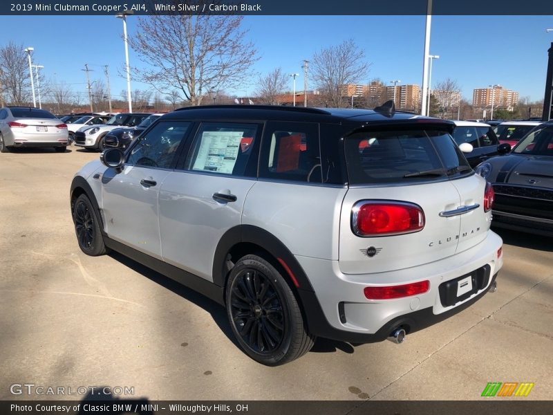 White Silver / Carbon Black 2019 Mini Clubman Cooper S All4