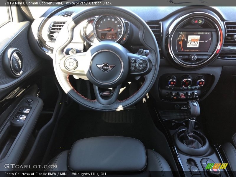White Silver / Carbon Black 2019 Mini Clubman Cooper S All4