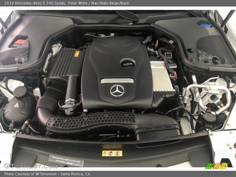 Polar White / Macchiato Beige/Black 2019 Mercedes-Benz E 300 Sedan