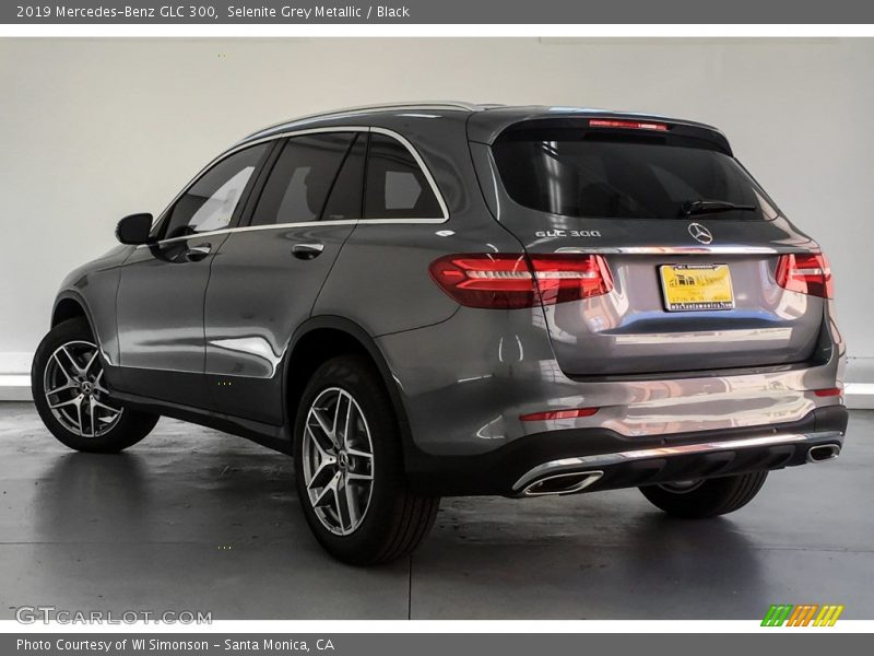 Selenite Grey Metallic / Black 2019 Mercedes-Benz GLC 300