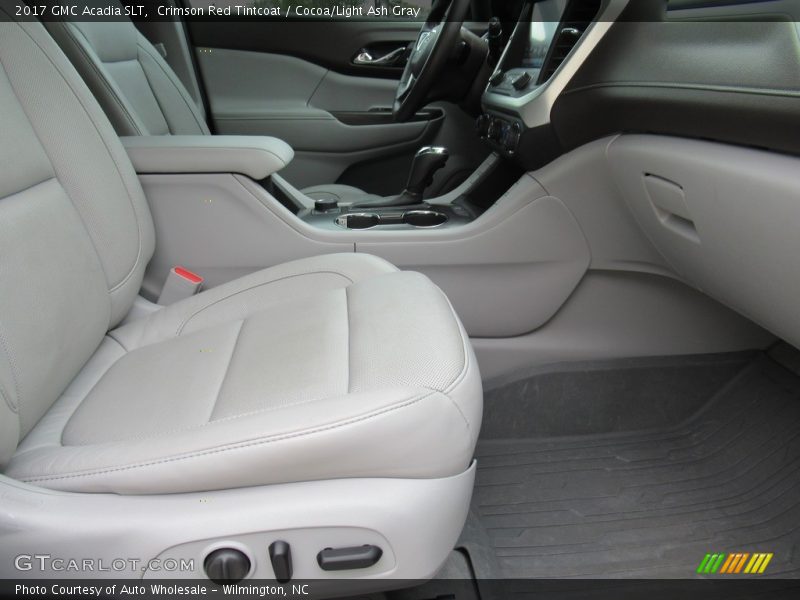 Crimson Red Tintcoat / Cocoa/Light Ash Gray 2017 GMC Acadia SLT