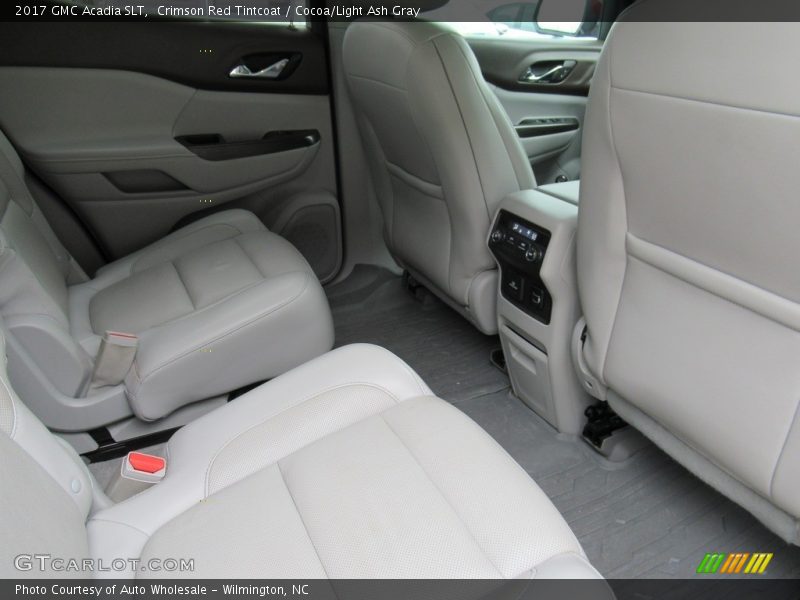 Crimson Red Tintcoat / Cocoa/Light Ash Gray 2017 GMC Acadia SLT