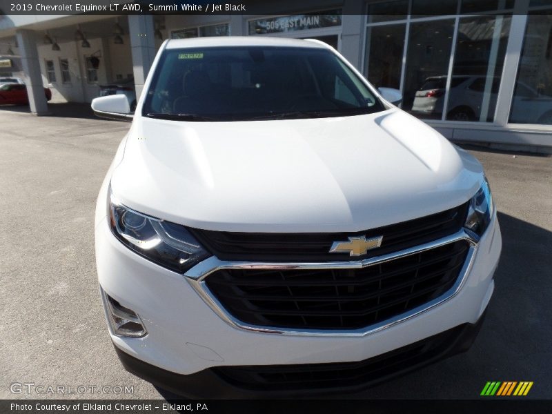 Summit White / Jet Black 2019 Chevrolet Equinox LT AWD