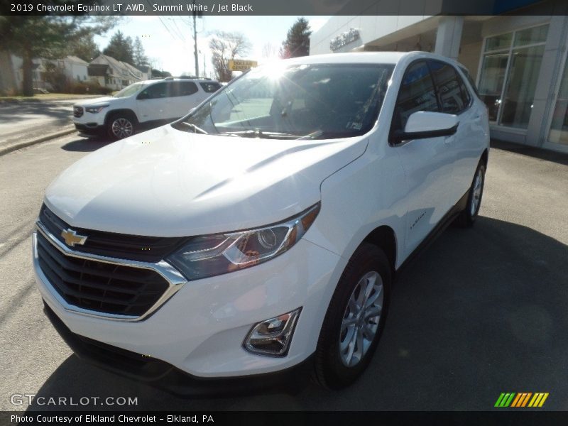 Summit White / Jet Black 2019 Chevrolet Equinox LT AWD