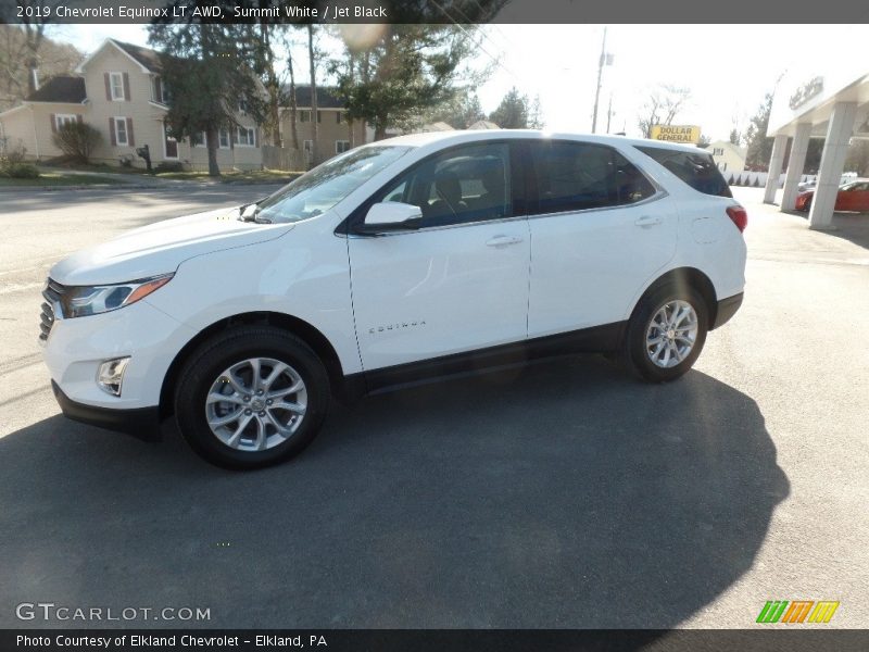 Summit White / Jet Black 2019 Chevrolet Equinox LT AWD