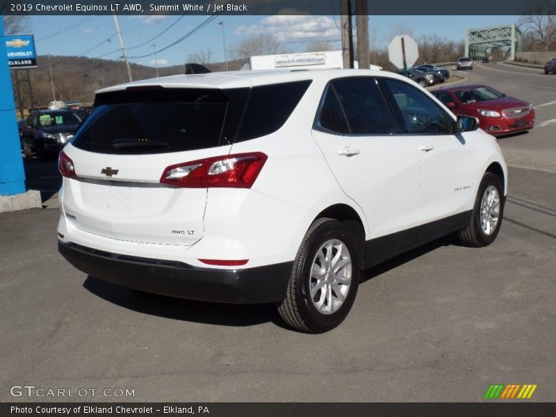 Summit White / Jet Black 2019 Chevrolet Equinox LT AWD