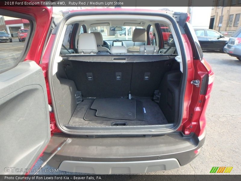 Ruby Red / Medium Light Stone 2018 Ford EcoSport Titanium 4WD