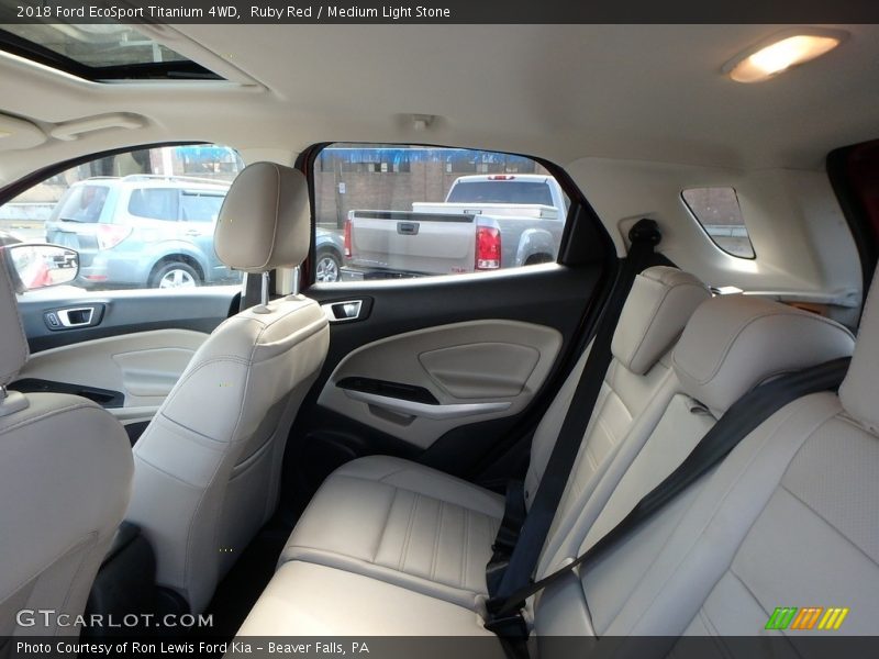 Ruby Red / Medium Light Stone 2018 Ford EcoSport Titanium 4WD