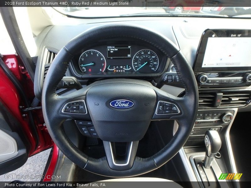 Ruby Red / Medium Light Stone 2018 Ford EcoSport Titanium 4WD