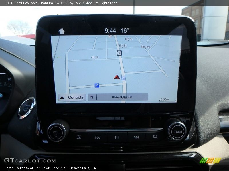 Ruby Red / Medium Light Stone 2018 Ford EcoSport Titanium 4WD