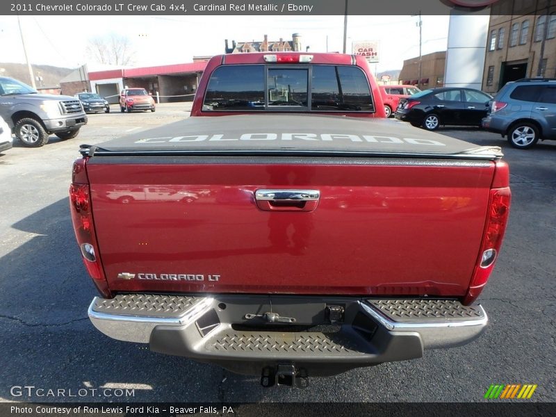 Cardinal Red Metallic / Ebony 2011 Chevrolet Colorado LT Crew Cab 4x4