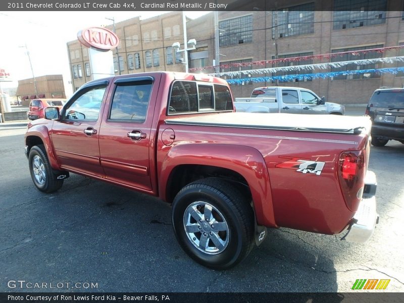 Cardinal Red Metallic / Ebony 2011 Chevrolet Colorado LT Crew Cab 4x4
