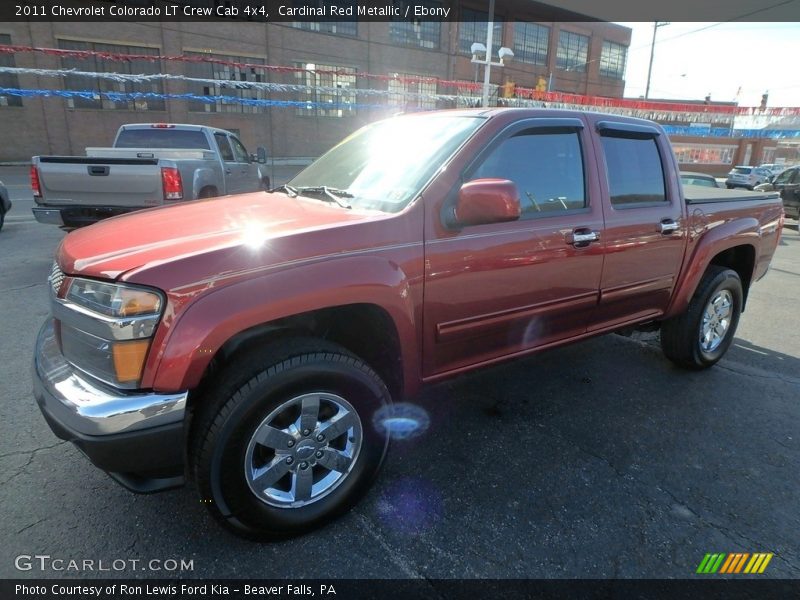 Cardinal Red Metallic / Ebony 2011 Chevrolet Colorado LT Crew Cab 4x4