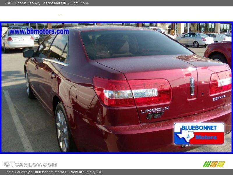 Merlot Metallic / Light Stone 2006 Lincoln Zephyr