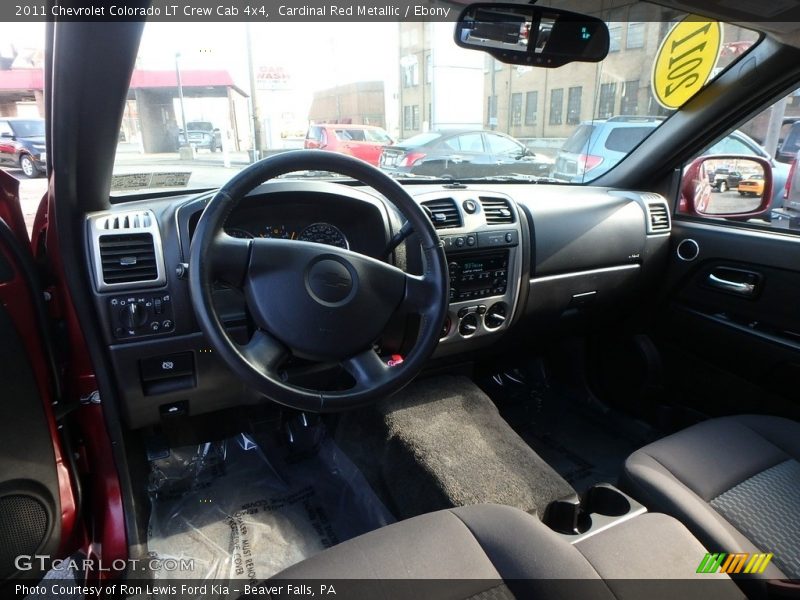 Cardinal Red Metallic / Ebony 2011 Chevrolet Colorado LT Crew Cab 4x4