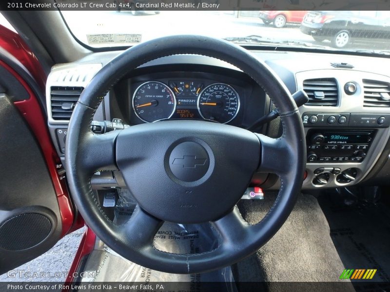 Cardinal Red Metallic / Ebony 2011 Chevrolet Colorado LT Crew Cab 4x4