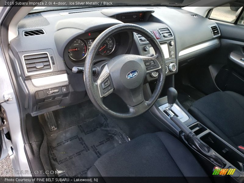 Ice Silver Metallic / Black 2016 Subaru Impreza 2.0i 4-door