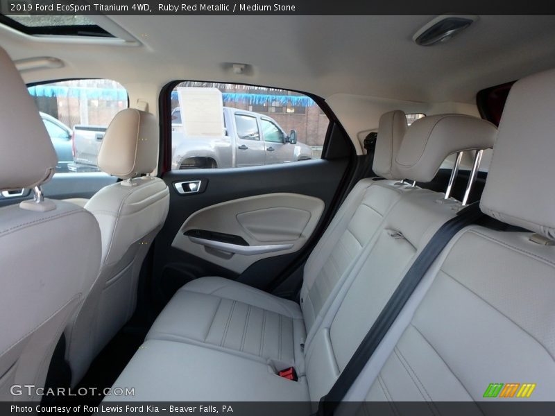 Ruby Red Metallic / Medium Stone 2019 Ford EcoSport Titanium 4WD