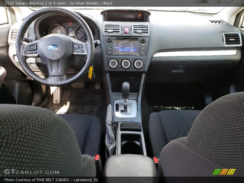 Ice Silver Metallic / Black 2016 Subaru Impreza 2.0i 4-door