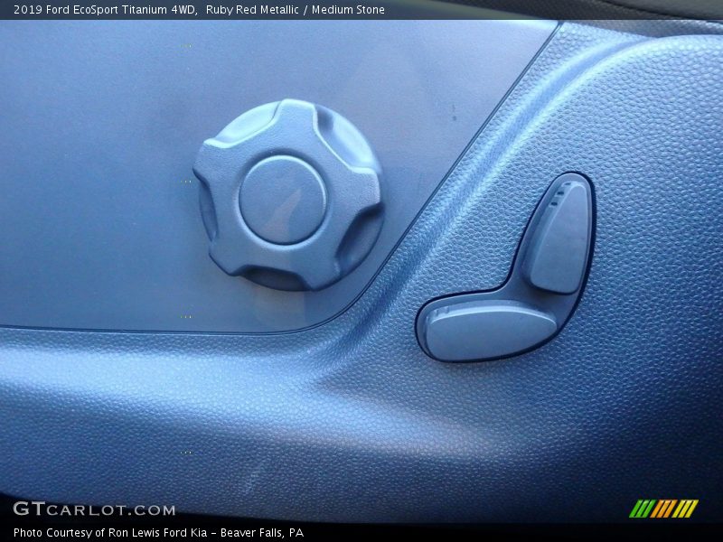 Ruby Red Metallic / Medium Stone 2019 Ford EcoSport Titanium 4WD