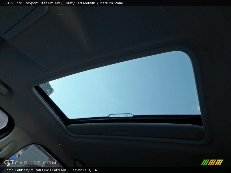 Ruby Red Metallic / Medium Stone 2019 Ford EcoSport Titanium 4WD