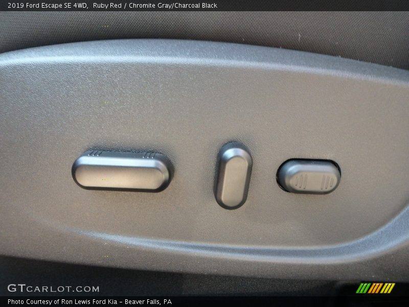 Ruby Red / Chromite Gray/Charcoal Black 2019 Ford Escape SE 4WD