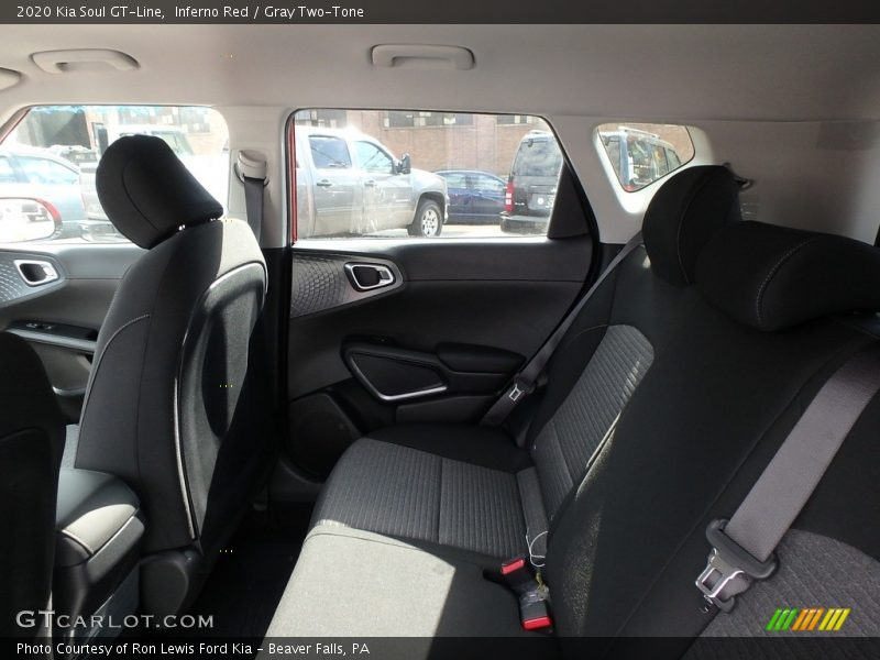 Rear Seat of 2020 Soul GT-Line