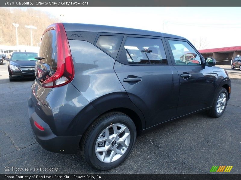 Gravity Gray / Gray Two-Tone 2020 Kia Soul S