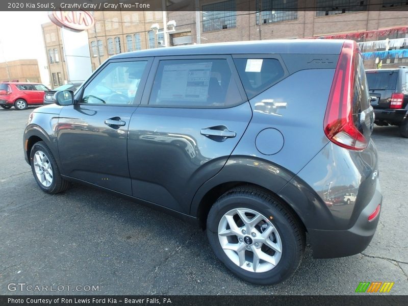 Gravity Gray / Gray Two-Tone 2020 Kia Soul S