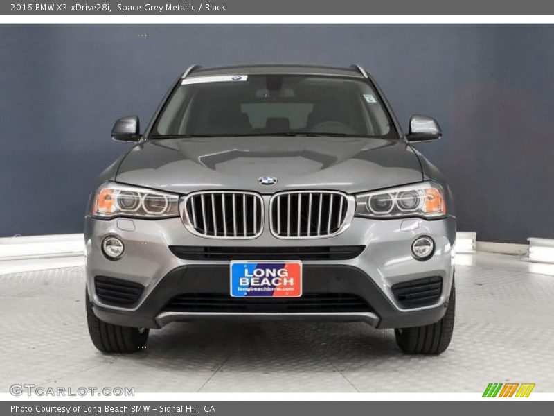 Space Grey Metallic / Black 2016 BMW X3 xDrive28i