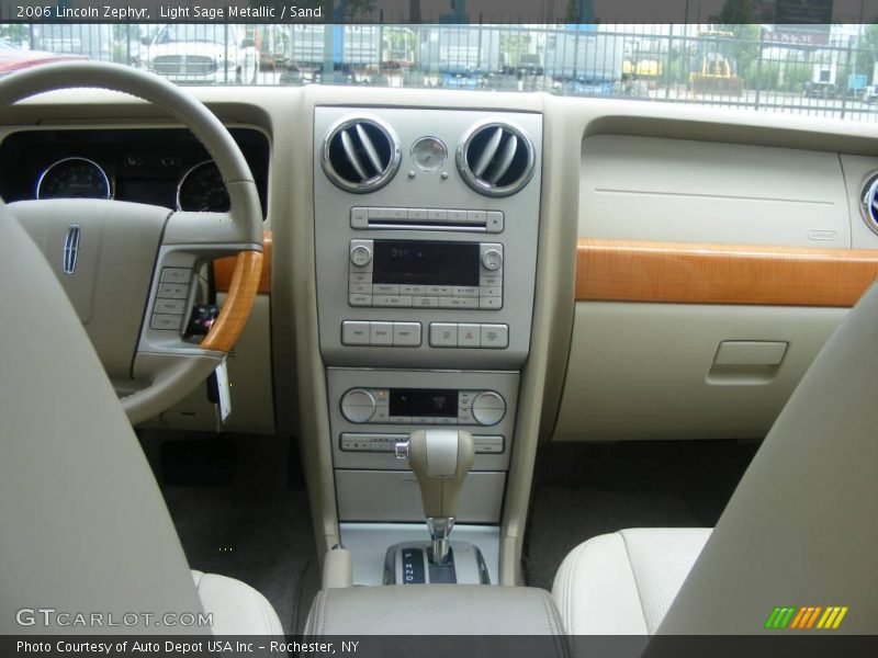 Light Sage Metallic / Sand 2006 Lincoln Zephyr