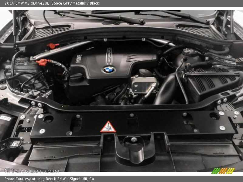 Space Grey Metallic / Black 2016 BMW X3 xDrive28i