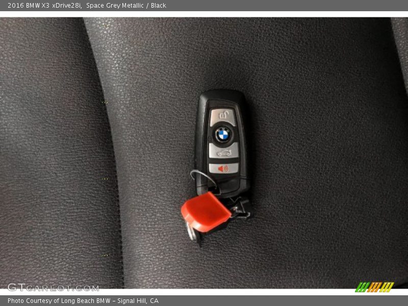 Space Grey Metallic / Black 2016 BMW X3 xDrive28i