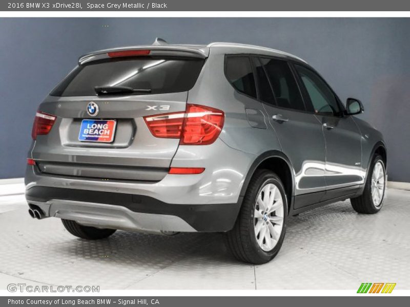 Space Grey Metallic / Black 2016 BMW X3 xDrive28i