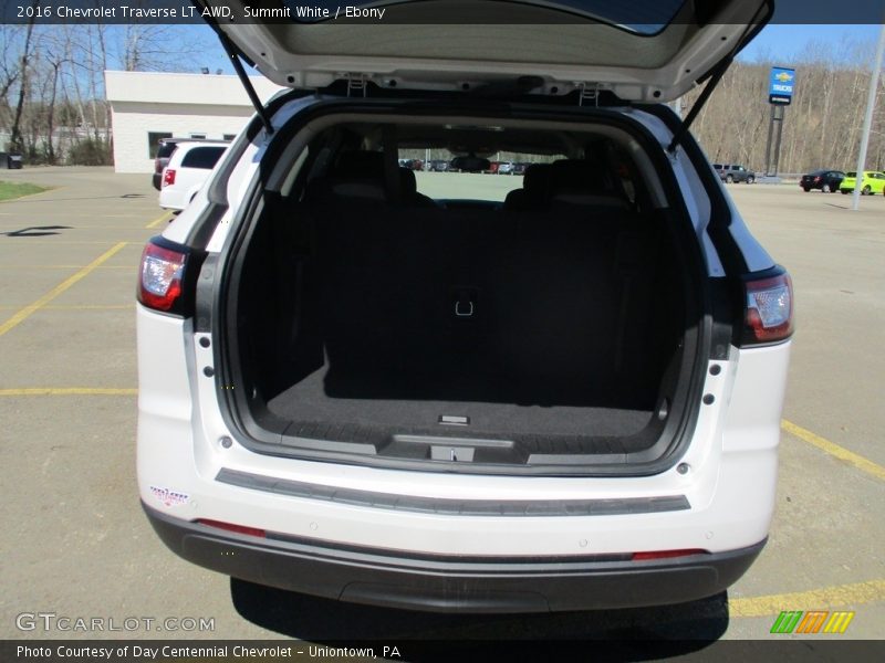 Summit White / Ebony 2016 Chevrolet Traverse LT AWD