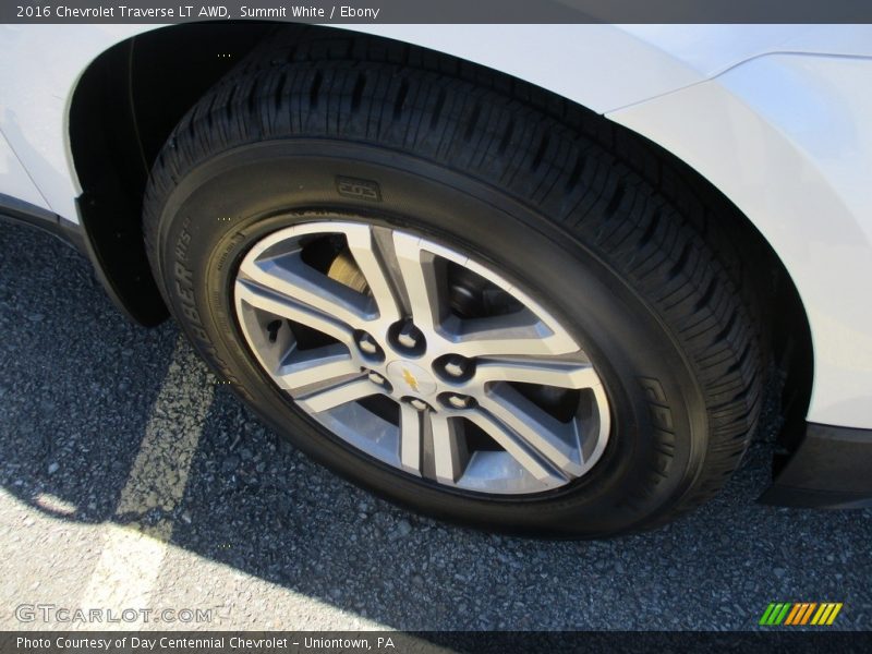 Summit White / Ebony 2016 Chevrolet Traverse LT AWD