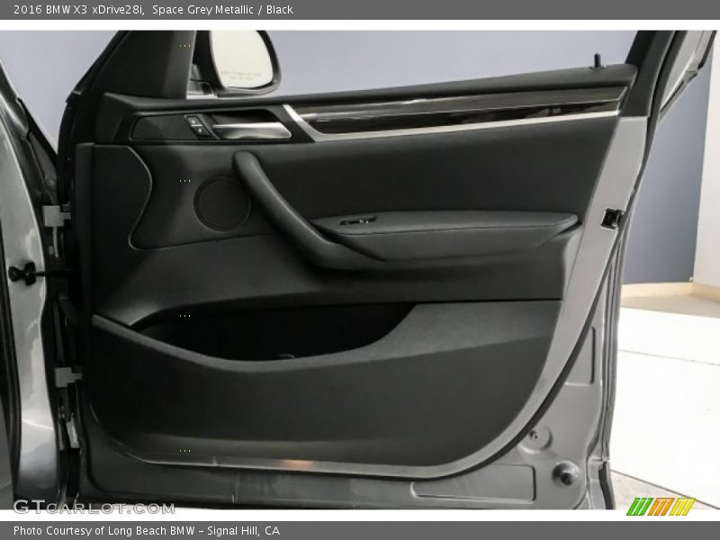 Space Grey Metallic / Black 2016 BMW X3 xDrive28i